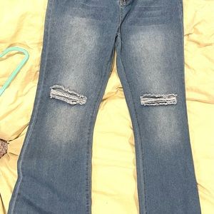 Size Large flare jeans